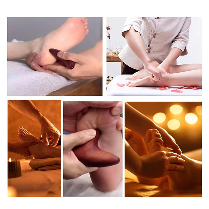 Home Gym Tools - 1 PCS Neck Foot Sandalwood Trigger