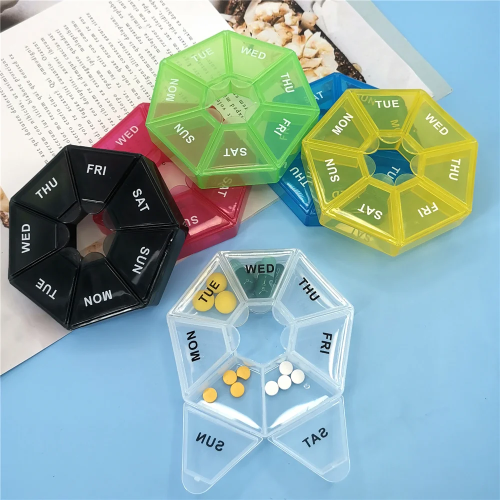 Medicine Ball Slam - Mini Small Portable Travel Pill Box
