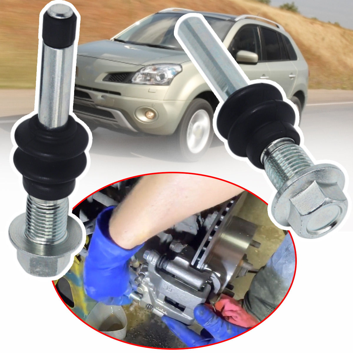 Gliding Disc Slider - Rear Brake Caliper Cylinder Slider Guide