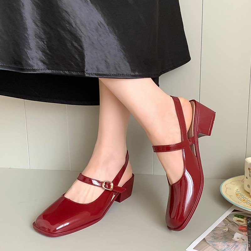 Women's Sandals Summer 2025 Sq - Ankle Strap Attachment のレビューと価格