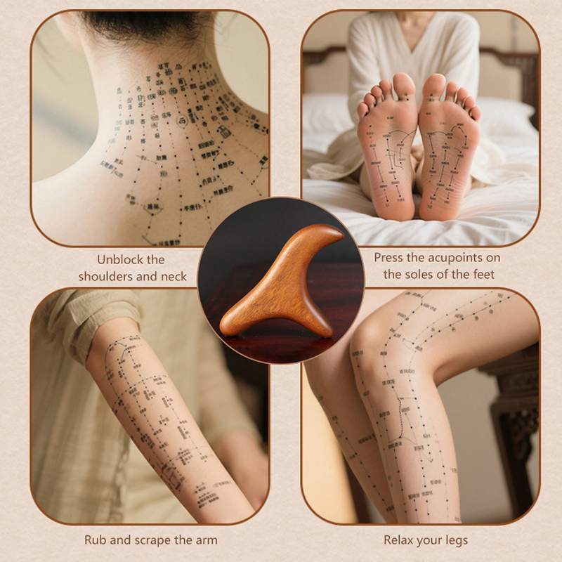 1 PCS Neck Foot Sandalwood Tri - Home Gym Tools のレビューと価格