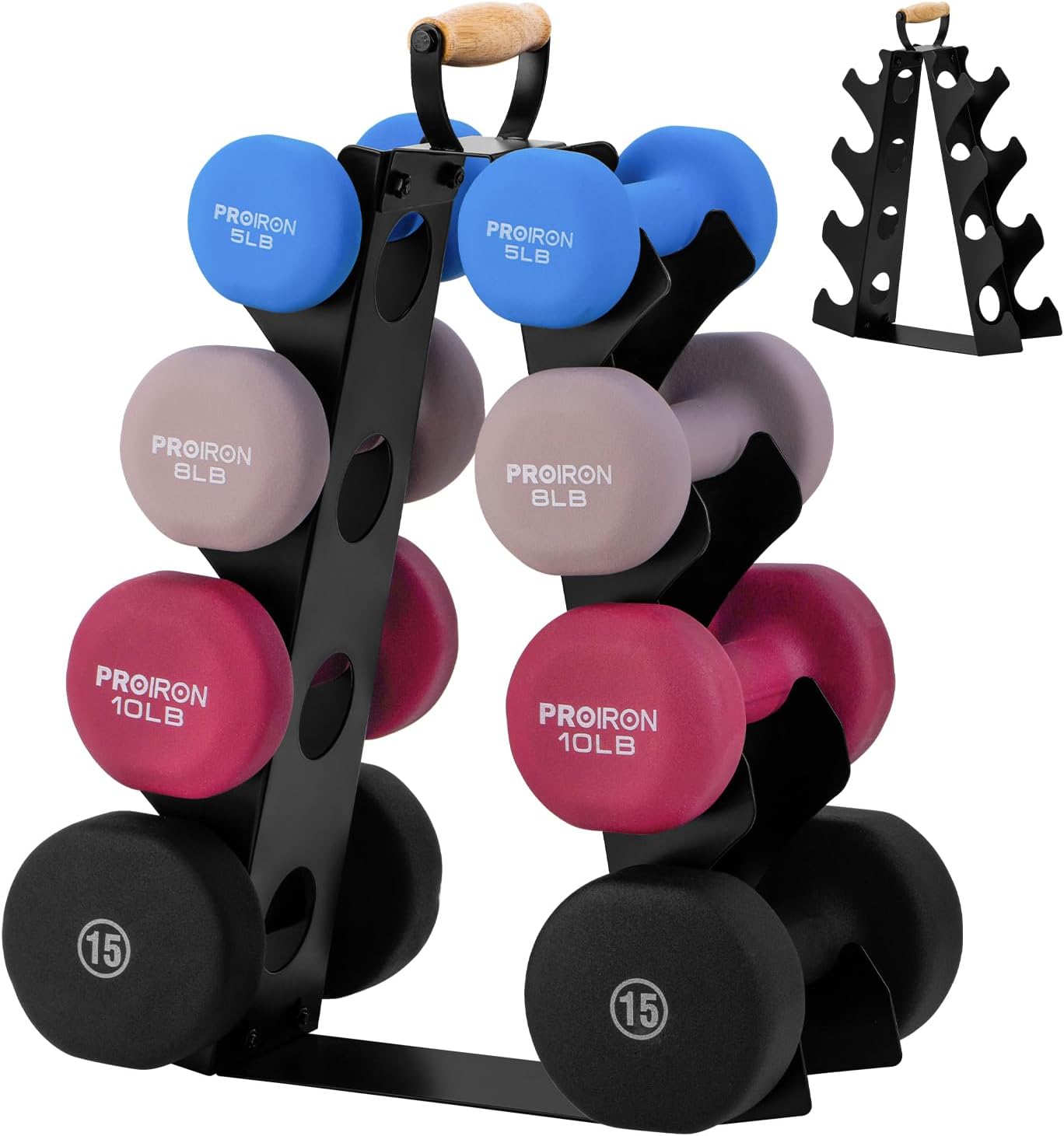 Compact A-Frame Dumbbell Rack  - Home Gym Designs のレビューと価格