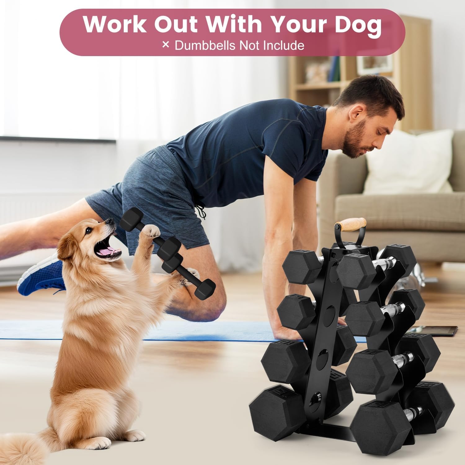Compact A-Frame Dumbbell Rack  - Home Gym Designs のレビューと価格