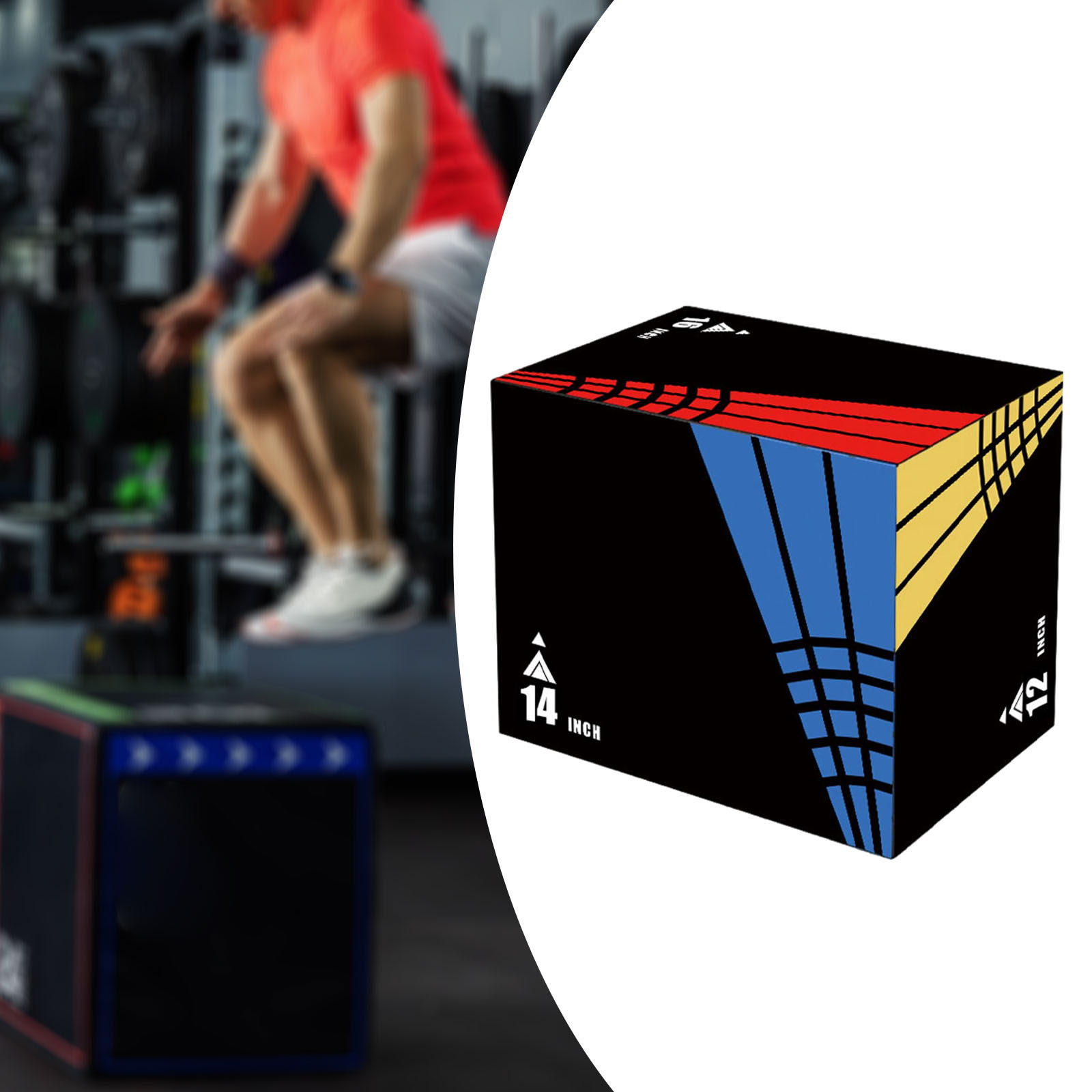 3-in-1Jump Box Plyometric Box  - Home Gym Garden のレビューと価格