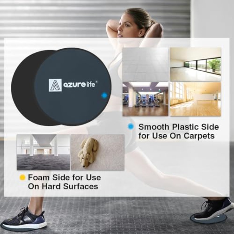 Exercise Core Sliders, Dual Si - Gliding Disc Slider のレビューと価格