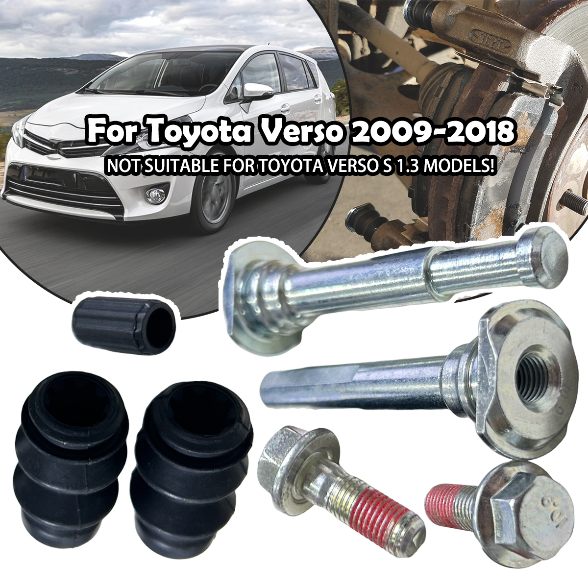 For Toyota Verso 09-2018 Front - Gliding Disc Slider のレビューと価格