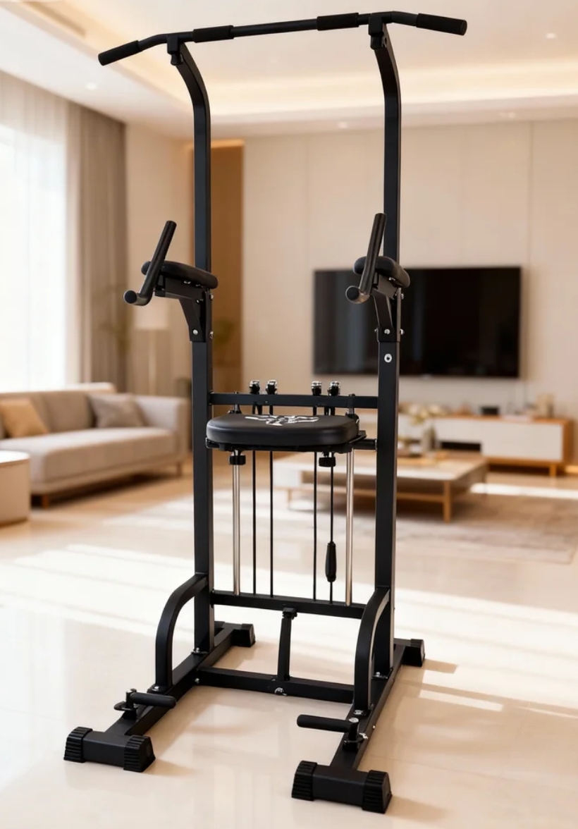 Power Tower Pull-Up Dip Statio - Home Gym Tools のレビューと価格