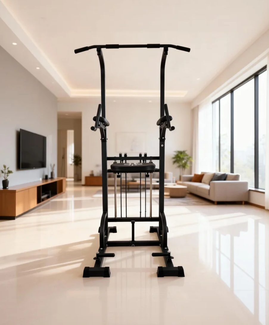 Power Tower Pull-Up Dip Statio - Home Gym Tools のレビューと価格