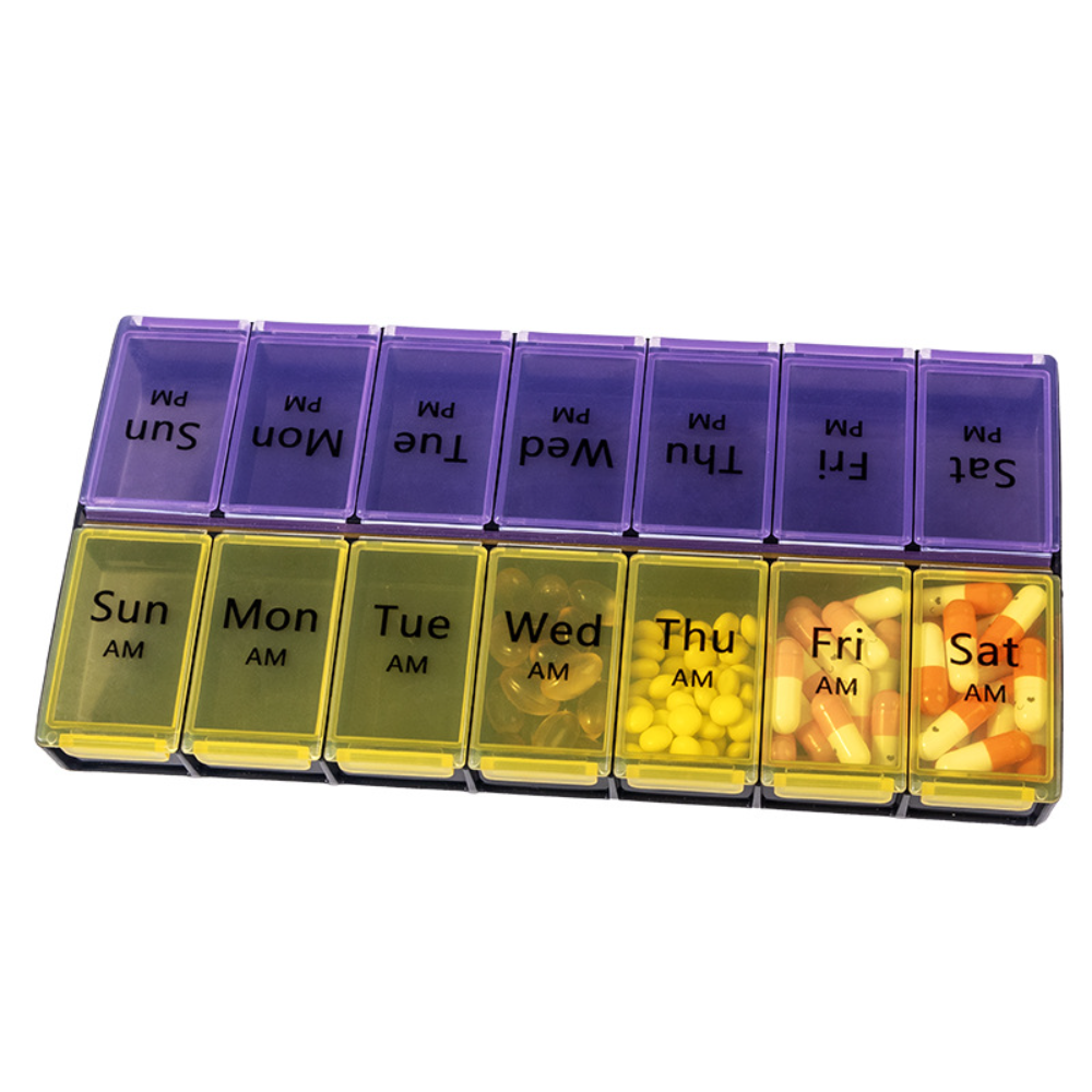 New Hot Large Weekly Pill Case - Medicine Ball Slam のレビューと価格