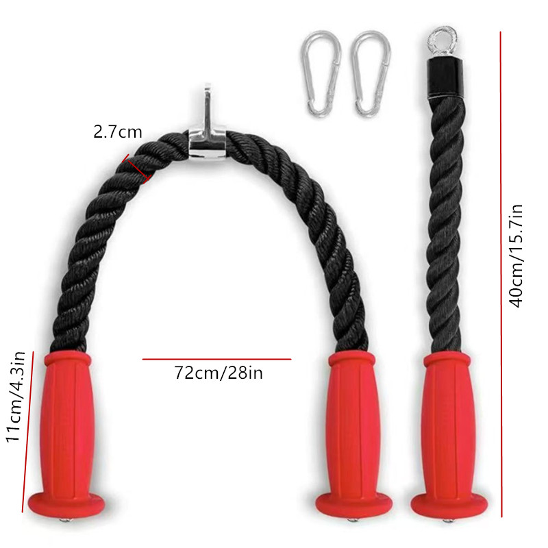 Ergonomic Tricep Ropes Non-Sli - Home Gym Garden のレビューと価格