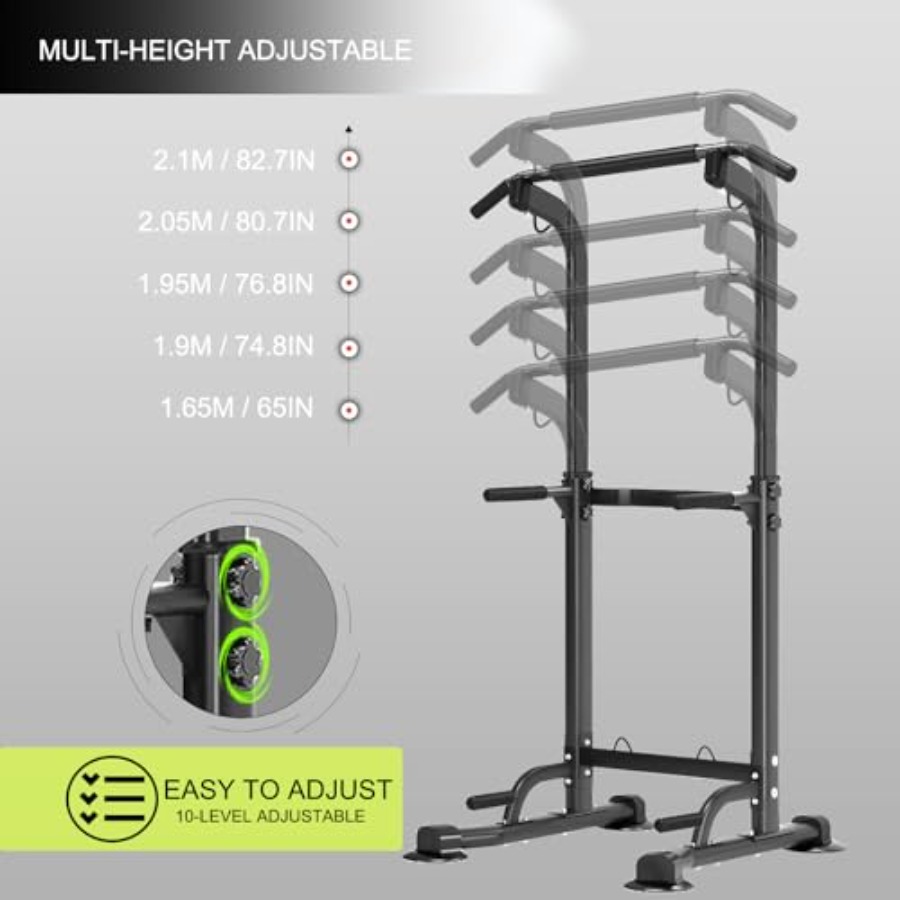 Power Tower Pull Up Bar Height - Home Gym Designs のレビューと価格