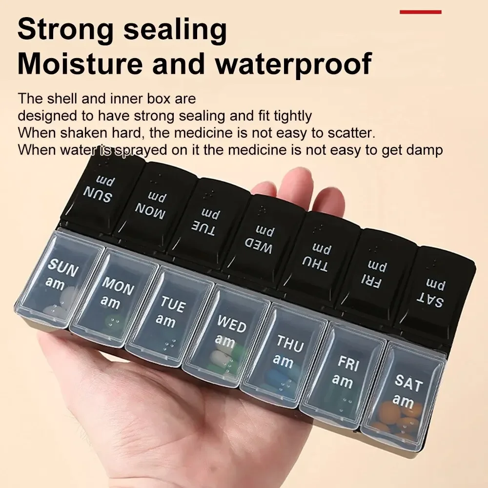 7 Day Pill Organizer Large Wee - Medicine Ball Slam のレビューと価格