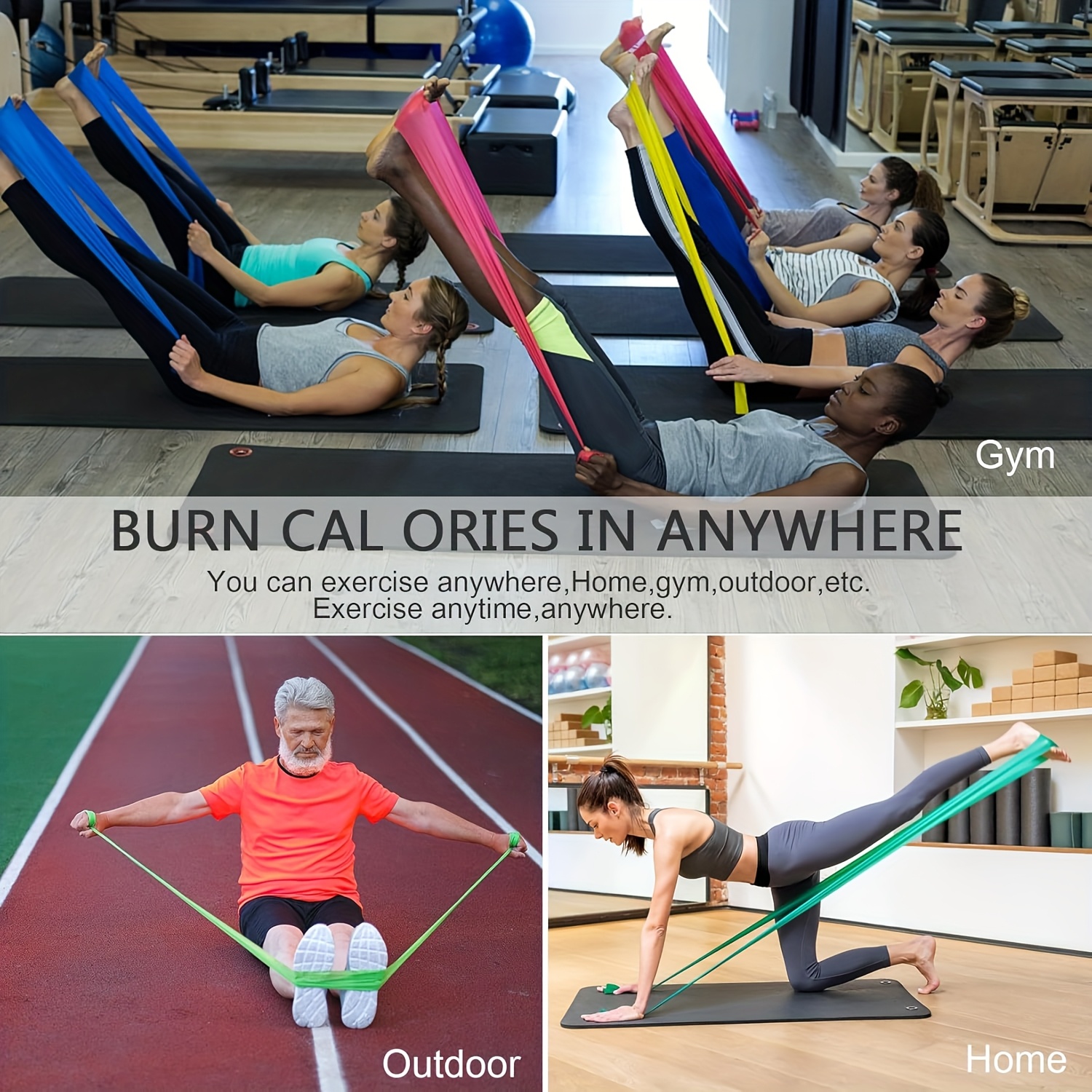 Resistance Bands for Working O - Home Gym Resistance のレビューと価格