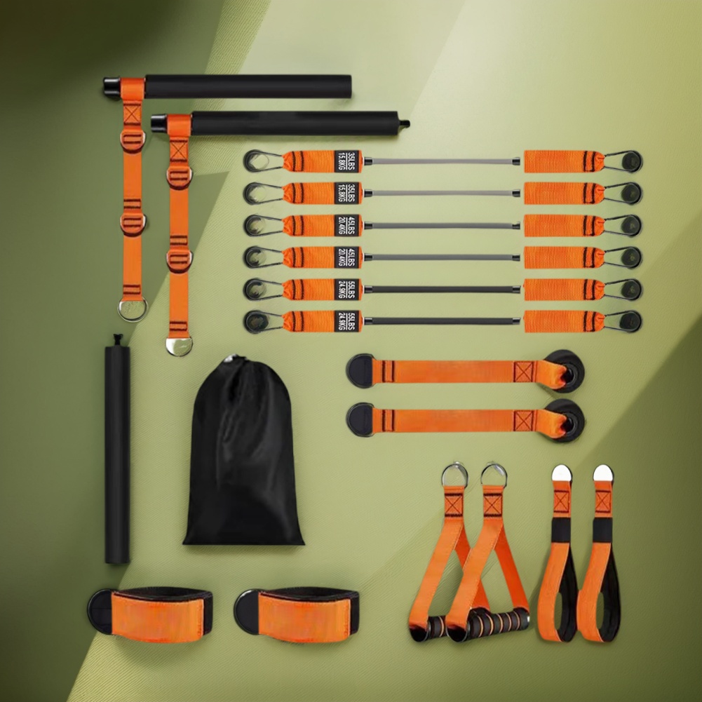 Pilates Bar Kit with Resistanc - Home Gym Resistance のレビューと価格