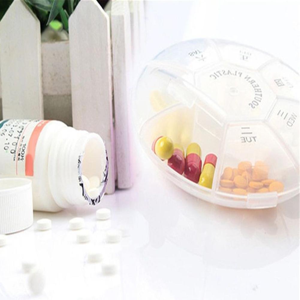 7 Grids Portable Weekly Pill B - Medicine Ball Slam のレビューと価格