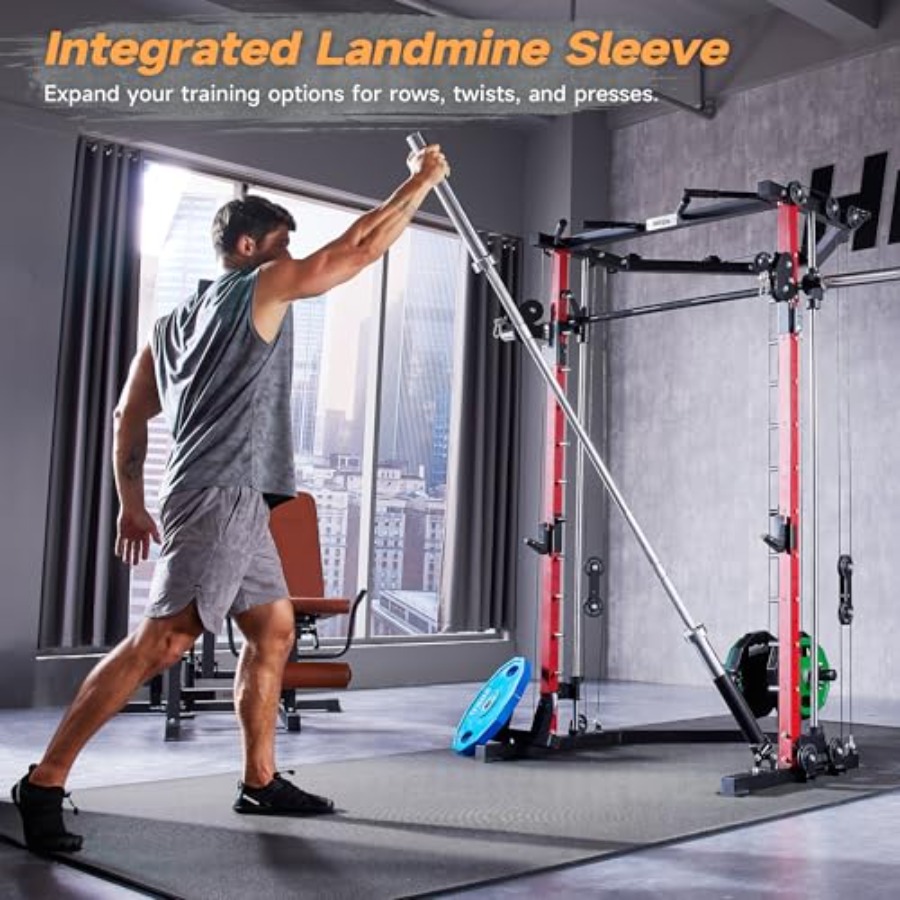 All-in-One Power Cage with Pul - Home Gym Designs のレビューと価格