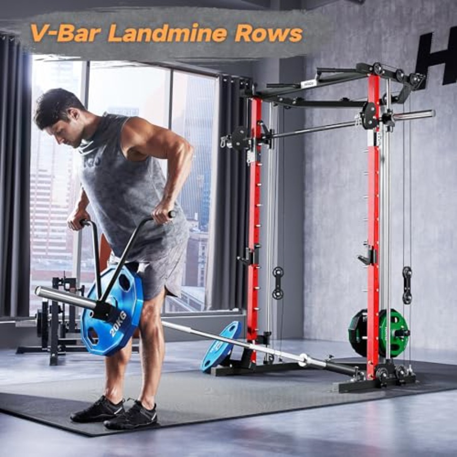 All-in-One Power Cage with Pul - Home Gym Designs のレビューと価格