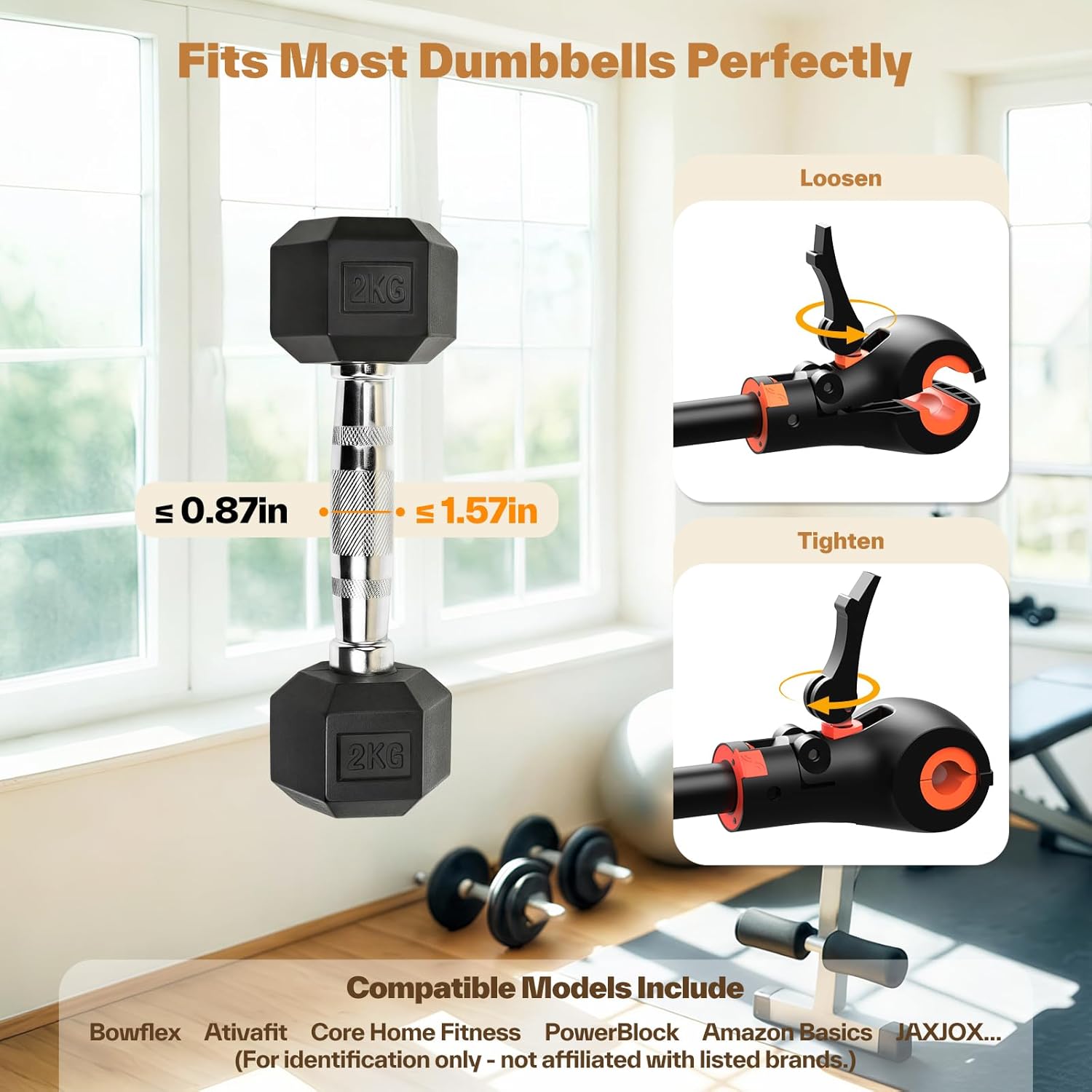 Home Gym - Heavy-Duty Dumbbell - Home Gym Tools のレビューと価格