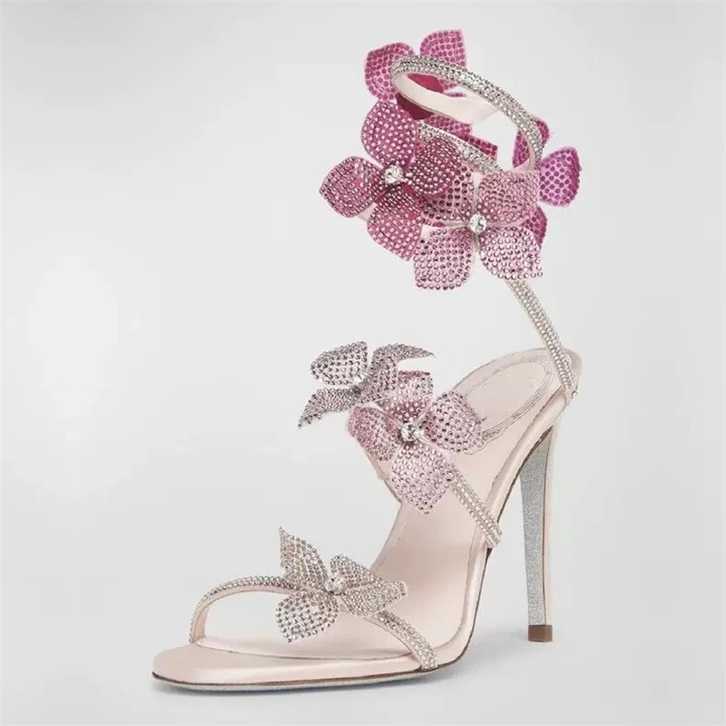Eilyken Sexy CRYSTAL Flower Th - Ankle Strap Attachment のレビューと価格