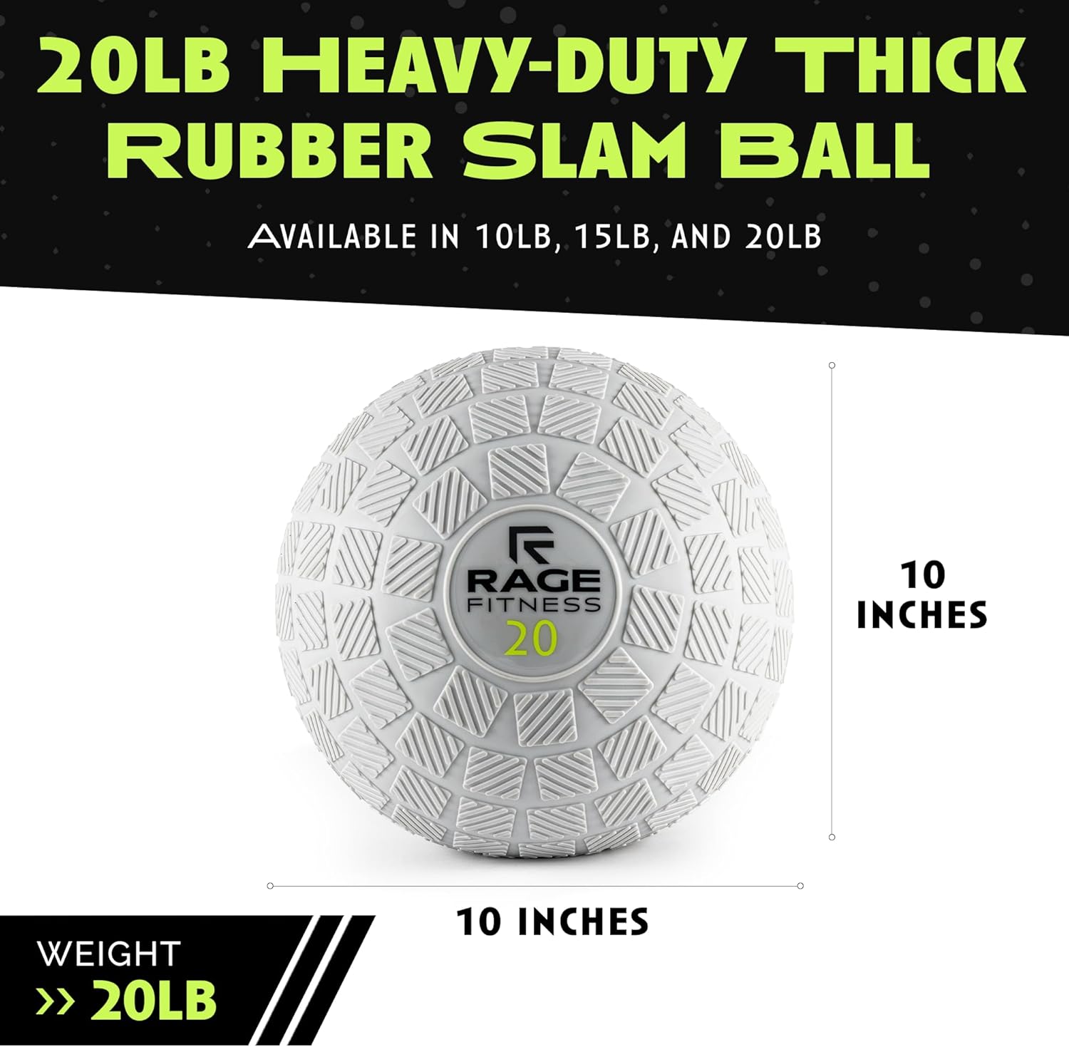 Slam Ball, 10/15/20lb Medicine - Medicine Ball Slam のレビューと価格