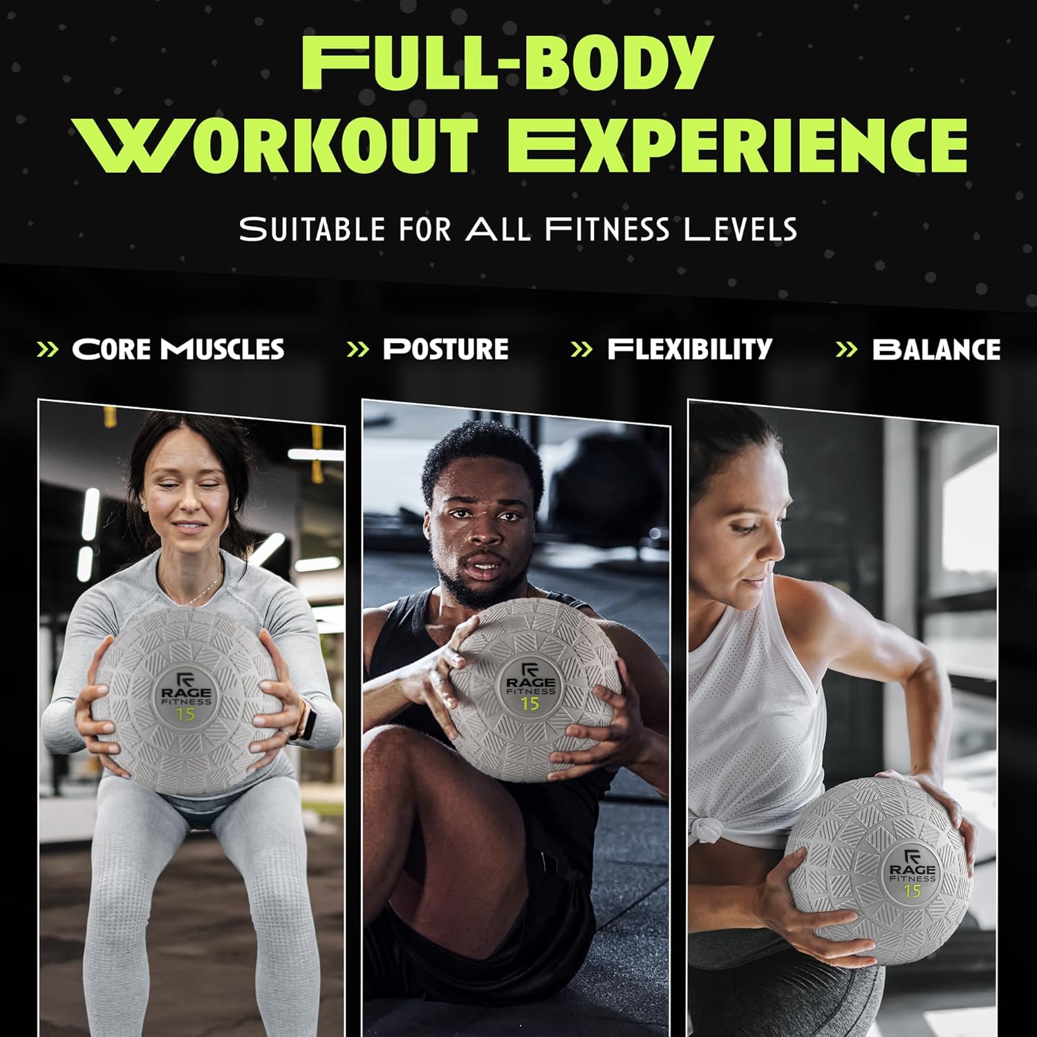 Slam Ball, 10/15/20lb Medicine - Medicine Ball Slam のレビューと価格
