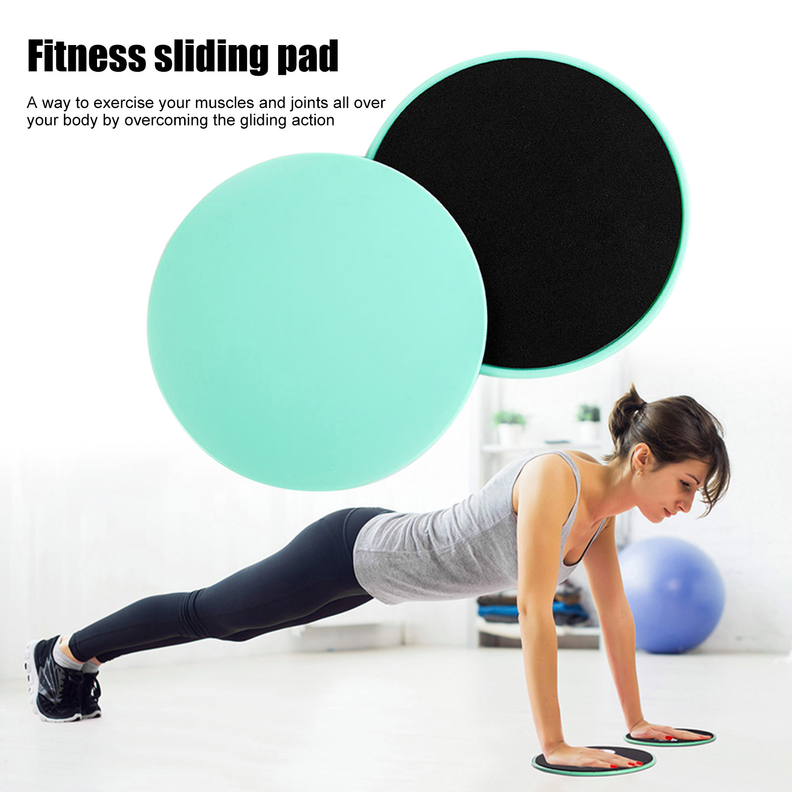 2Pcs Exercise Sliding Plate Du - Gliding Disc Slider のレビューと価格