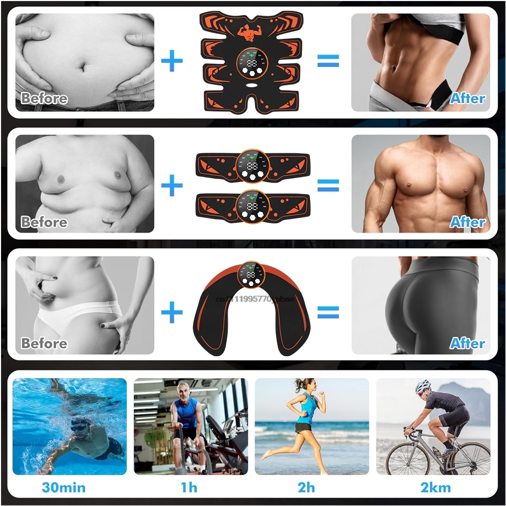 Portable EMS Abdominal Trainer - Home Gym Garden のレビューと価格