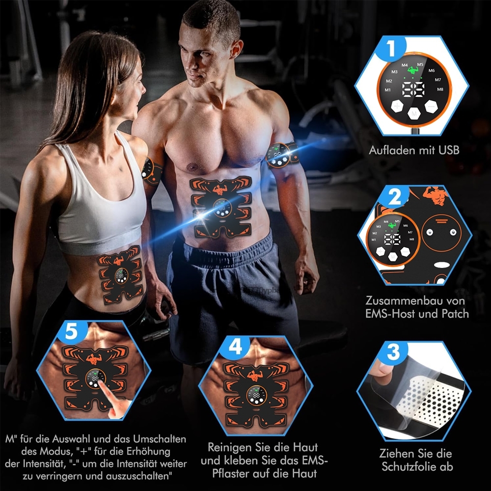 Portable EMS Abdominal Trainer - Home Gym Garden のレビューと価格