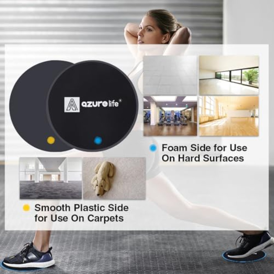 Exercise Core Sliders, Dual Si - Gliding Disc Slider のレビューと価格