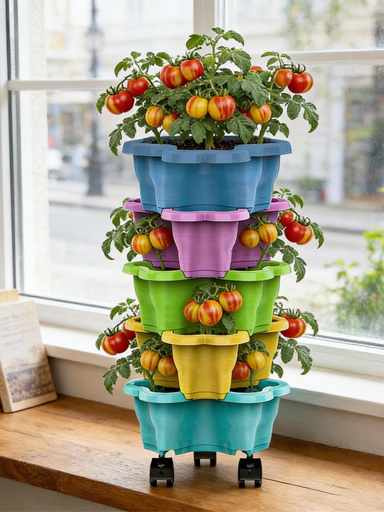 4/5 Tiers Flowerpot Vertical T - Home Gym Garden のレビューと価格