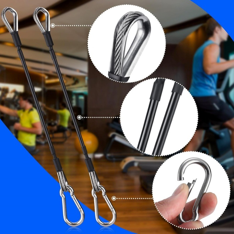 1/2Pcs 25cm Gym Cable Extensio - Home Gym Tools のレビューと価格