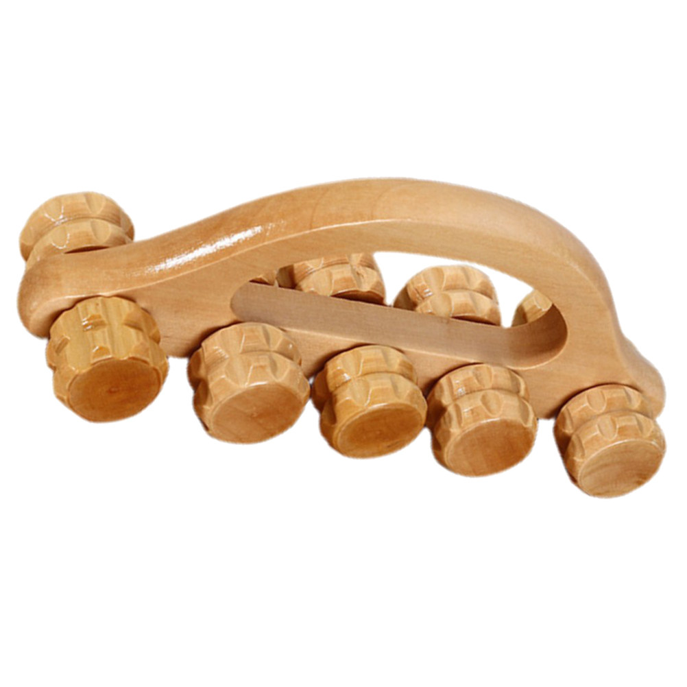 Wooden Massage Roller Handheld - Home Gym Tools のレビューと価格