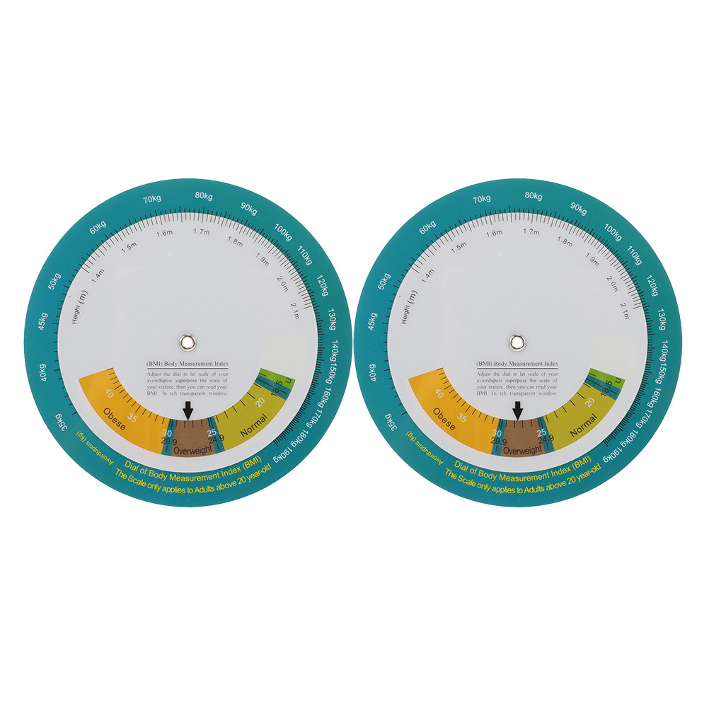 2Pcs Bmi Health Measurement Wh - Home Gym Tools のレビューと価格